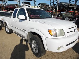 2003 TOYOTA TUNDRA LIMITED EXTRA CAB WHITE 4.7 AT 2WD Z19655